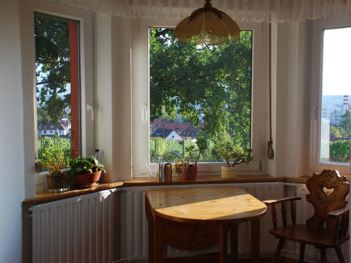 Apartmán Rotes Haus Ueber Den Weinbergen Kostnice Exteriér fotografie